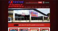 Desktop Screenshot of extremefamilyfitness.net